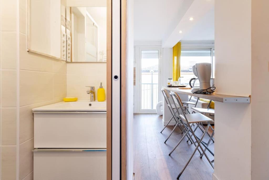 Double Appartement, Saint Michel, Parking, Wifi Toulouse Buitenkant foto