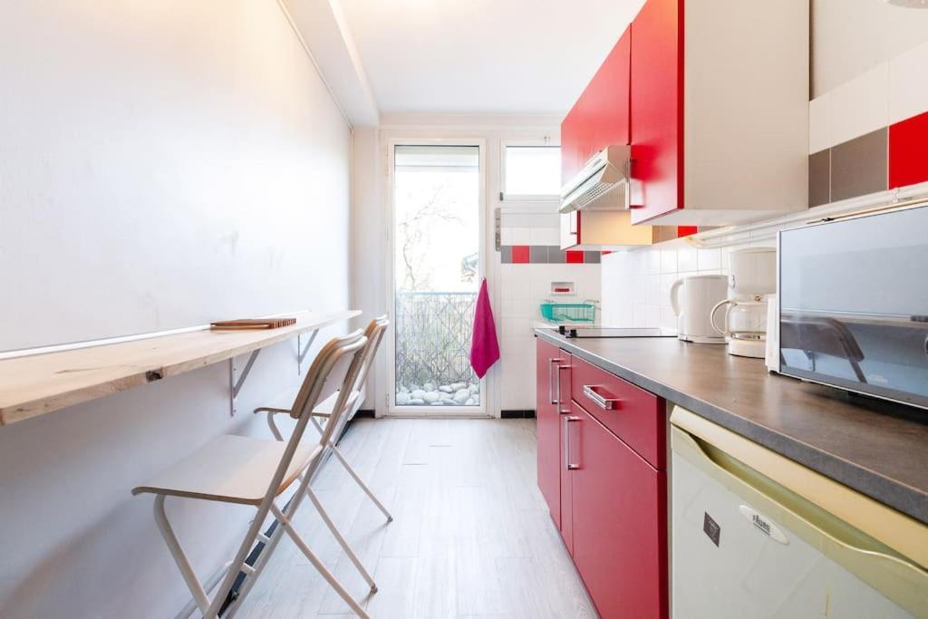 Double Appartement, Saint Michel, Parking, Wifi Toulouse Buitenkant foto