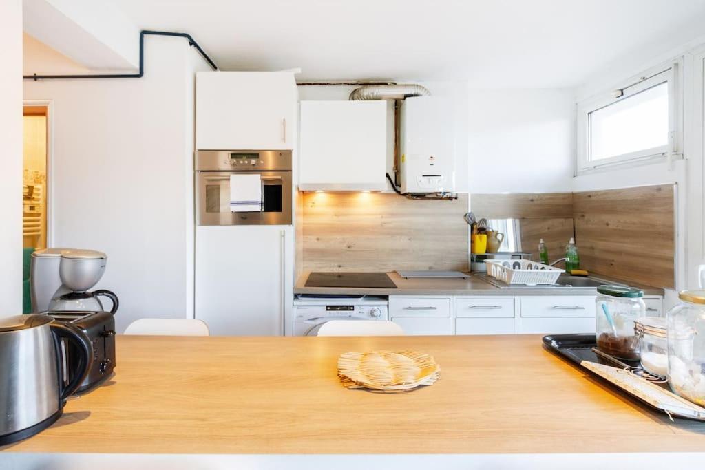 Double Appartement, Saint Michel, Parking, Wifi Toulouse Buitenkant foto