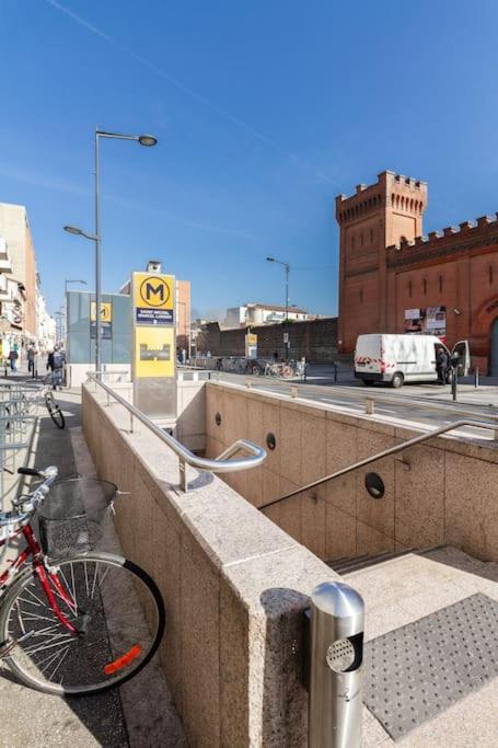 Double Appartement, Saint Michel, Parking, Wifi Toulouse Buitenkant foto