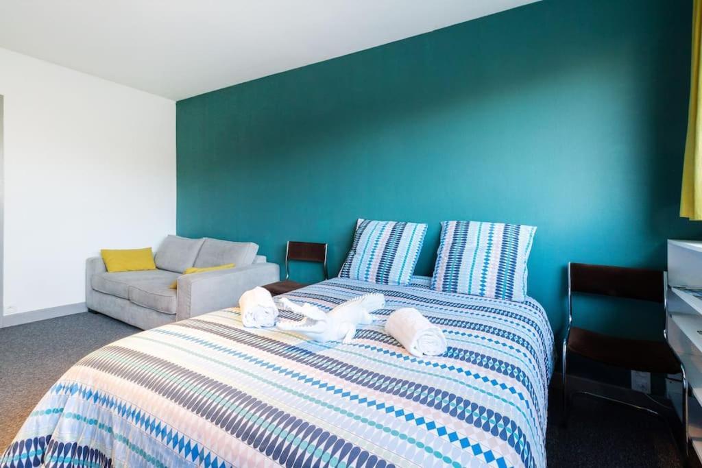 Double Appartement, Saint Michel, Parking, Wifi Toulouse Buitenkant foto
