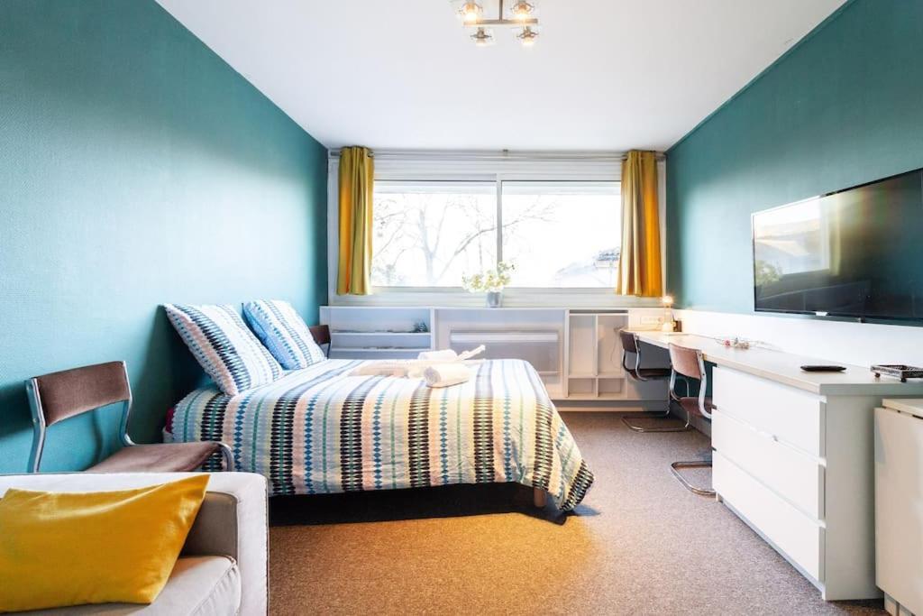 Double Appartement, Saint Michel, Parking, Wifi Toulouse Buitenkant foto