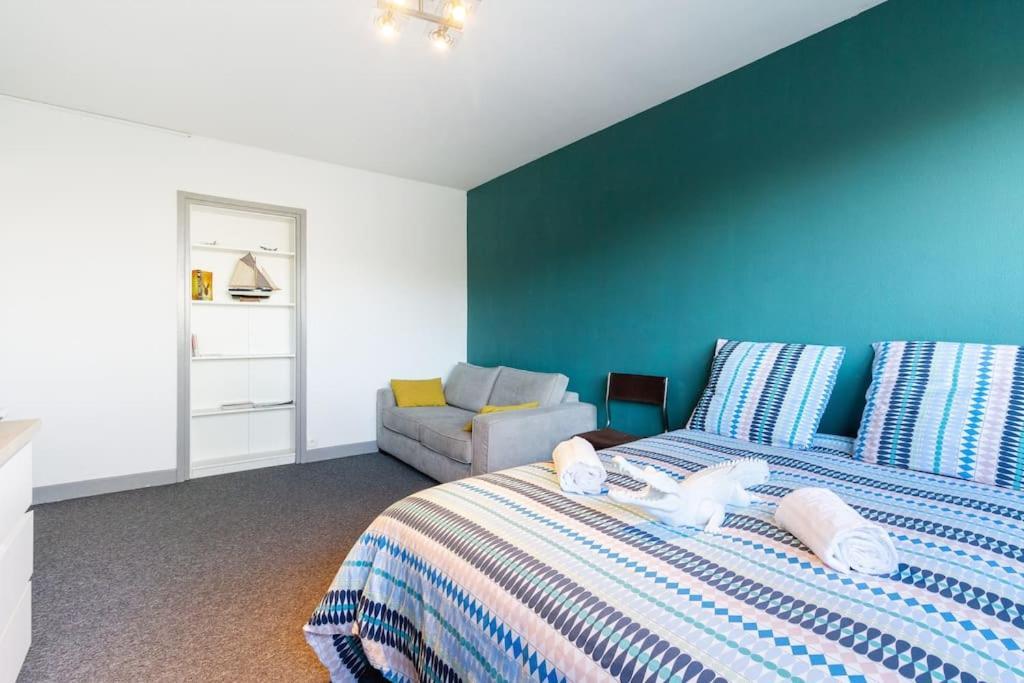 Double Appartement, Saint Michel, Parking, Wifi Toulouse Buitenkant foto