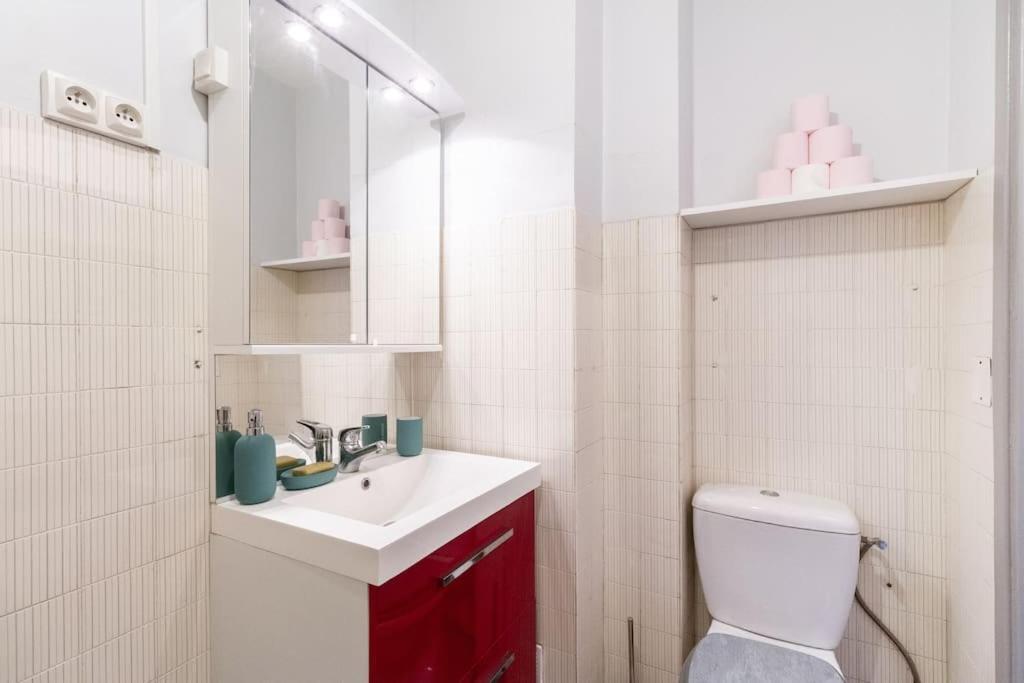 Double Appartement, Saint Michel, Parking, Wifi Toulouse Buitenkant foto
