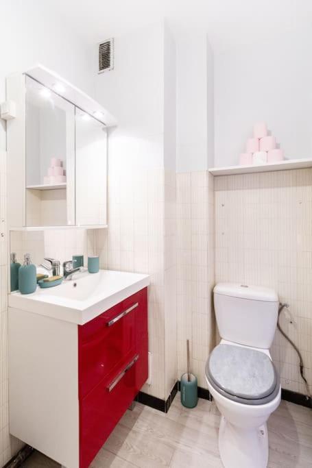 Double Appartement, Saint Michel, Parking, Wifi Toulouse Buitenkant foto