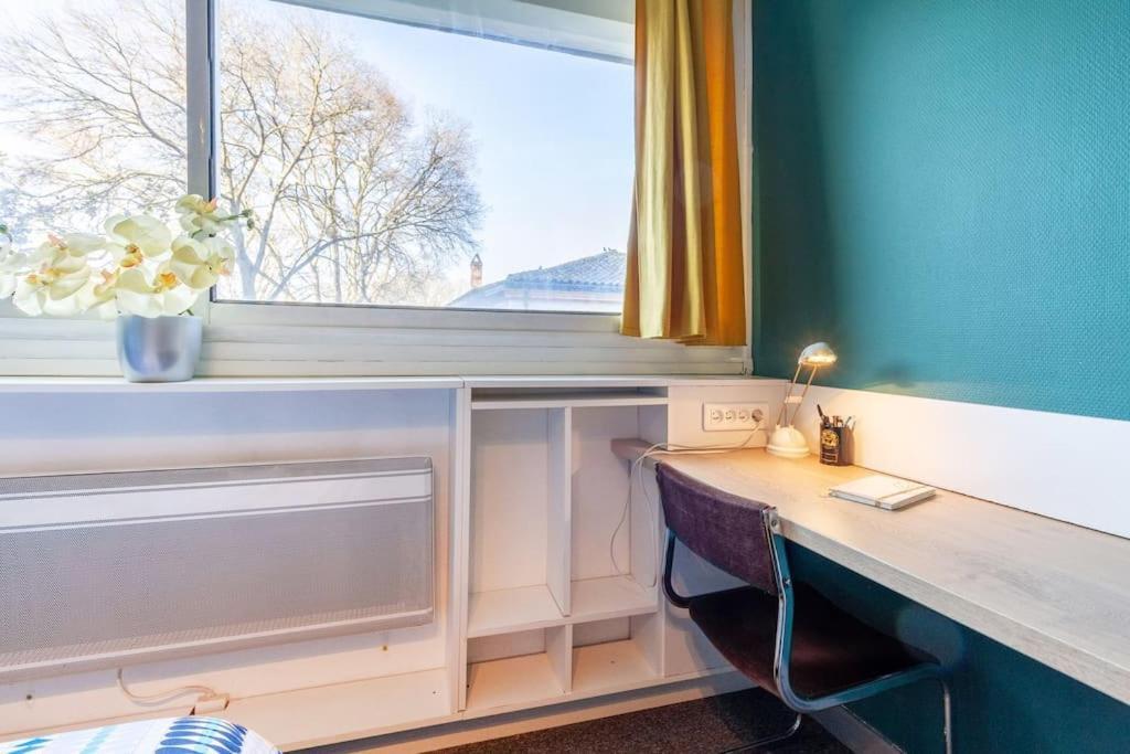Double Appartement, Saint Michel, Parking, Wifi Toulouse Buitenkant foto